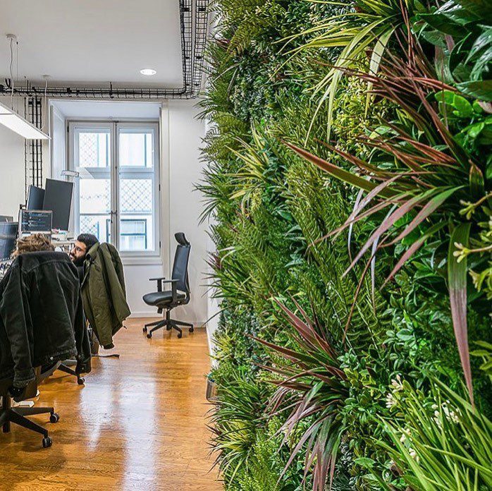 Artificial Green Walls For Offices