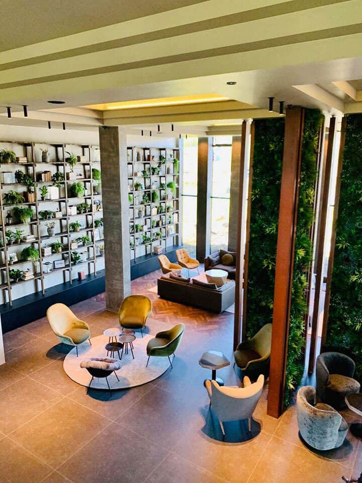 Artificial Living Walls In A Hospitality Setting, Hotel Geysir, Iceland