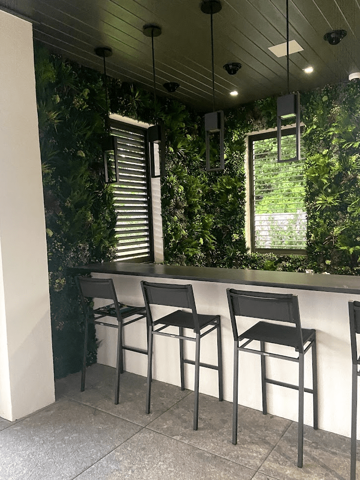 Residential Artificial Green Wall, Florida
