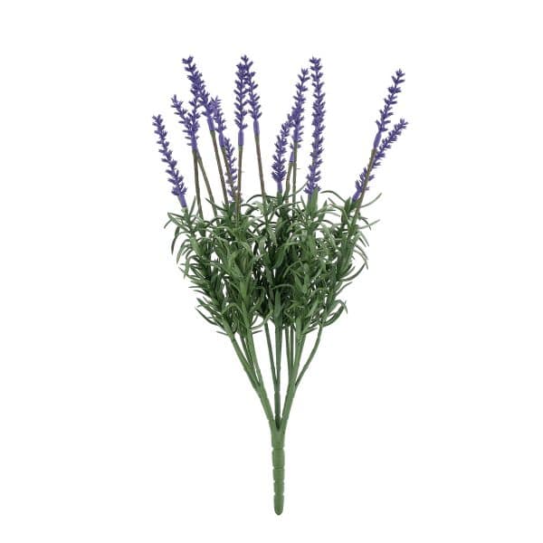 An artificial lavender plant